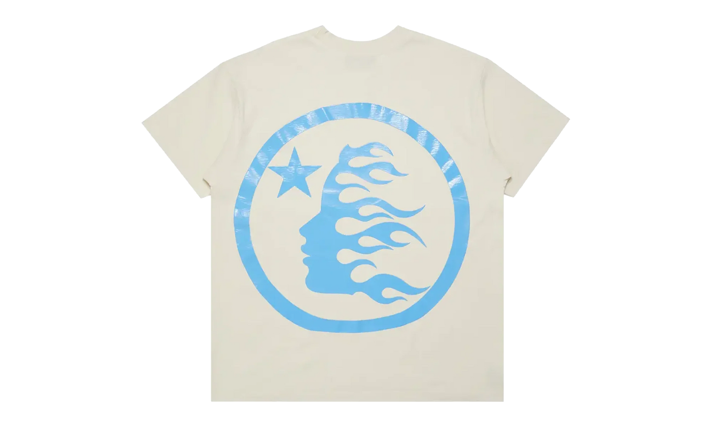 Classic T-Shirt Gel Print "White/Blue" HSR282