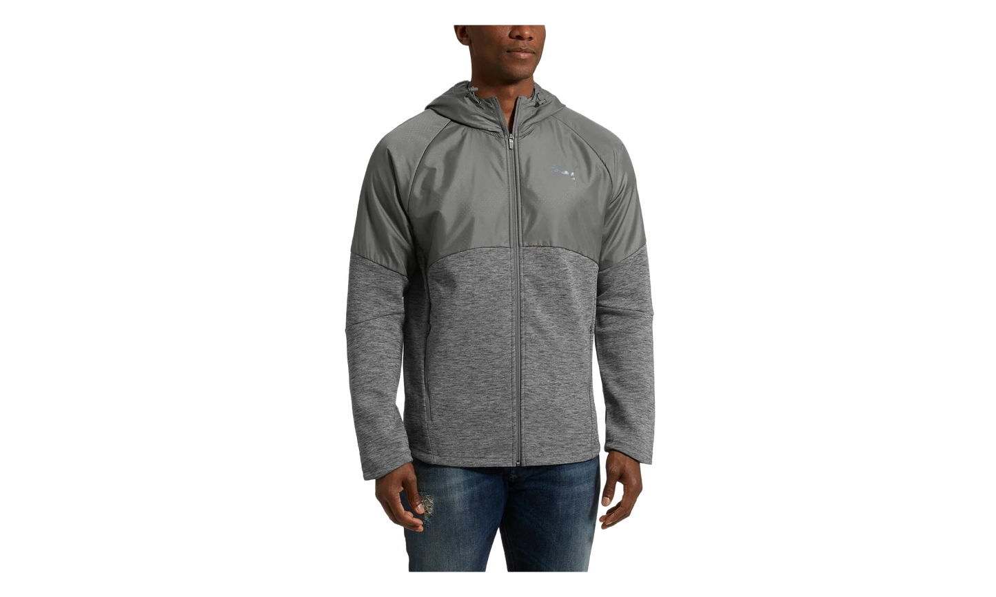 Evostripe WR Full-Zip Hoodie "Gray" 851726 03