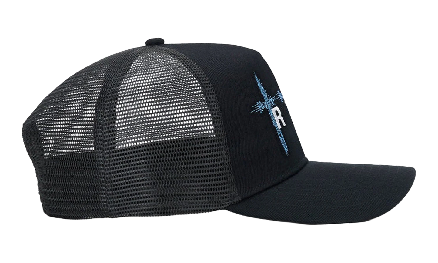Gideon Trucker Hat "Black Triple Circuit Board Cross" MDGDW422 A1954BTCBC