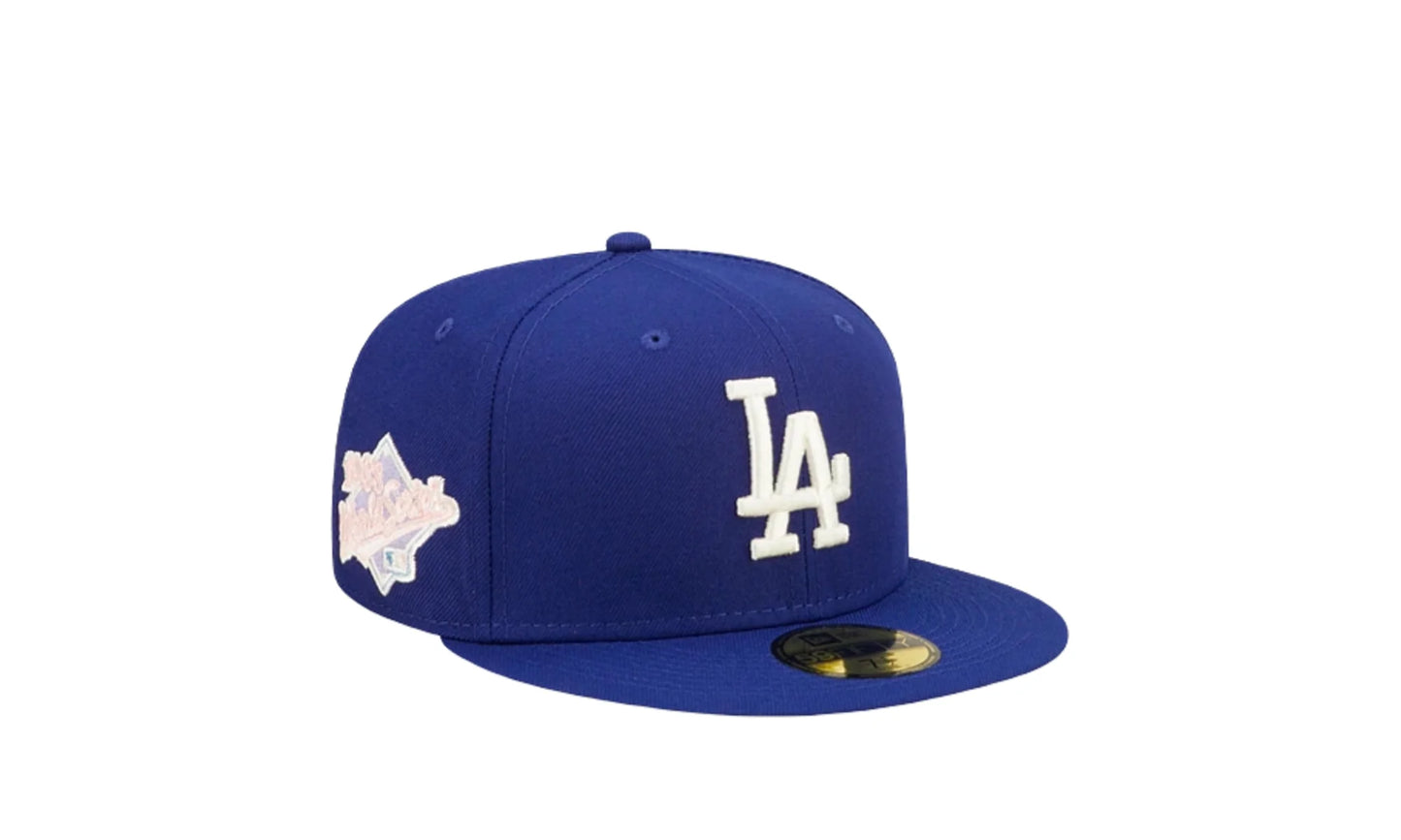 59Fifty MLB Los Angeles Dodgers Pop Sweat Fitted Hat "Blue" 60243526