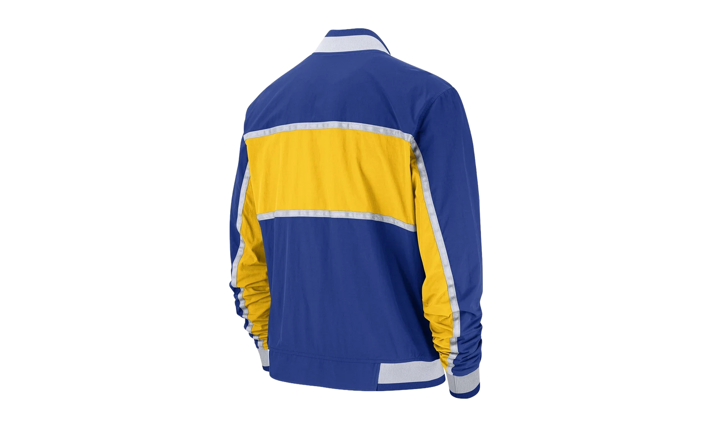 NBA Golden State Warriors Courtside Icon Jacket "Rush Blue" AJ9151 495