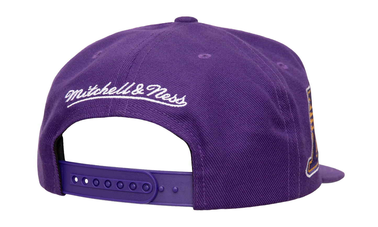 NBA Double Up Snapback Cap "Los Angeles Lakers - Purple" HS9643 LALPURP
