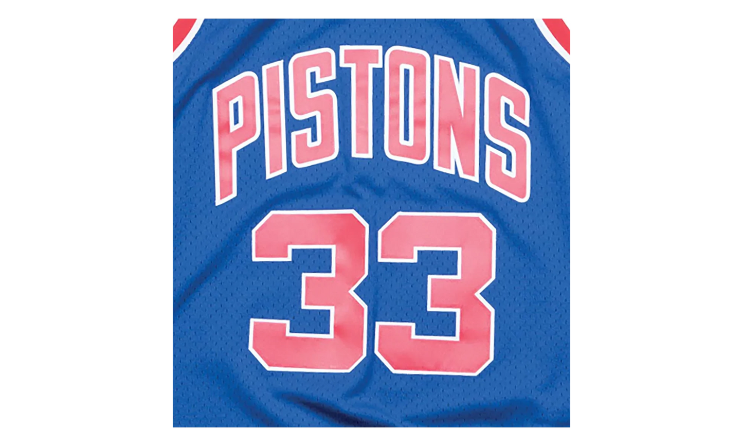 Detroit Pistons Grant Hill Swingman Jersey "1995 - 96 Road" 021EB1AA