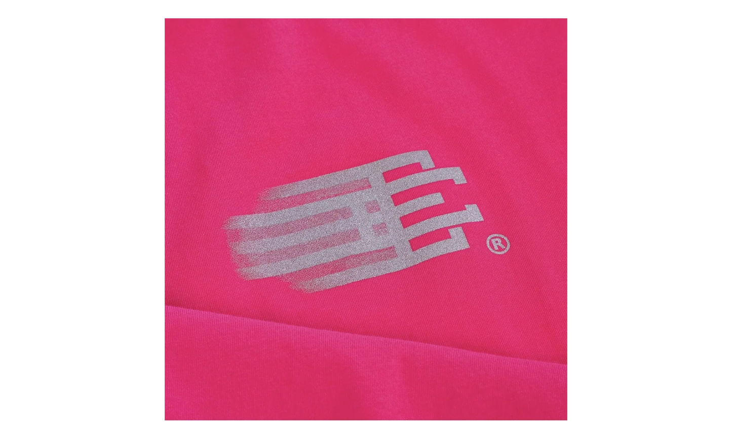 EE BASIC T-SHIRT "FW24 - Dark Pink/Reflective Grey" EE822