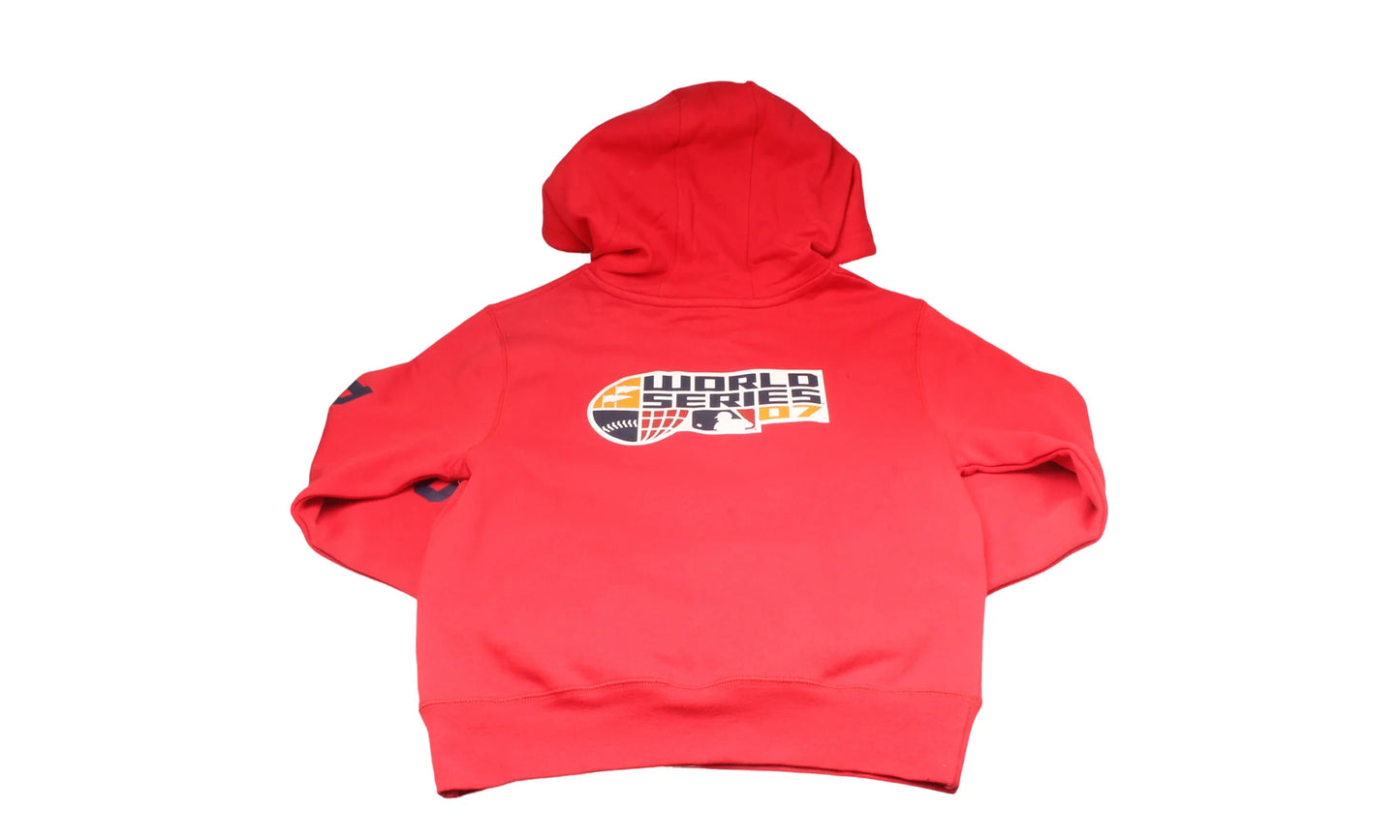 MLB Boston Sox 2007 WS Patch Up Hoodie "Red" 12879513
