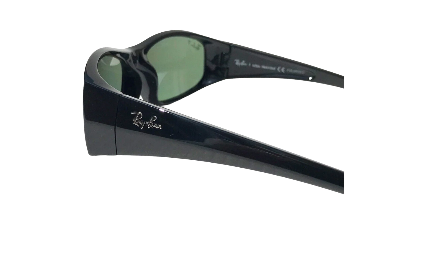 Rectangle Polarized Sunglasses "Black" RB4093-601-9A_57