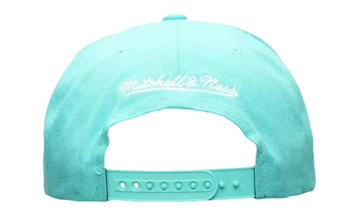 NBA Hardwood Classics XL Logo Snapback Cap "San Antonio Spurs - Teal" HS9762 SASTEAL