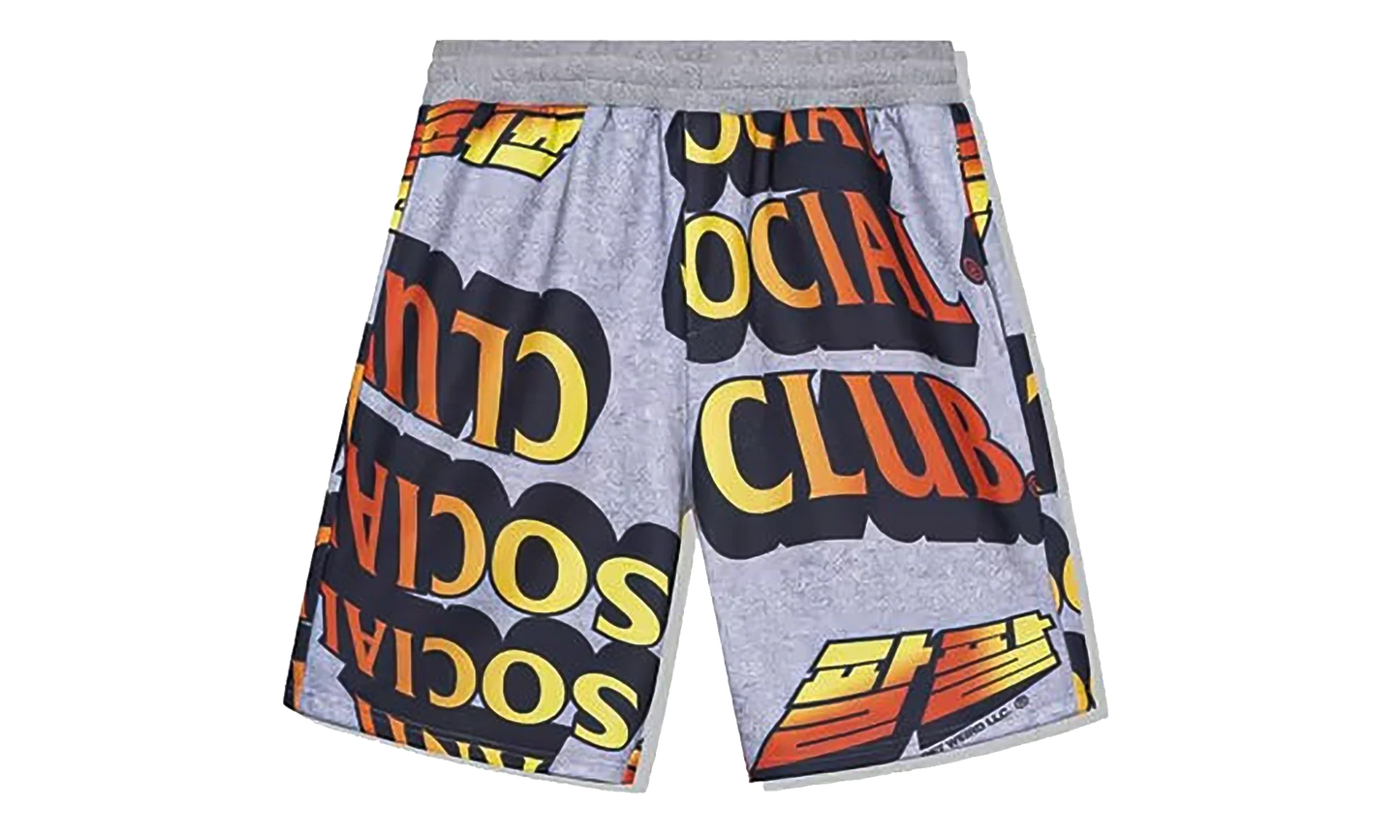 Whisped Terry Fleece Shorts "Grey" ASSC014