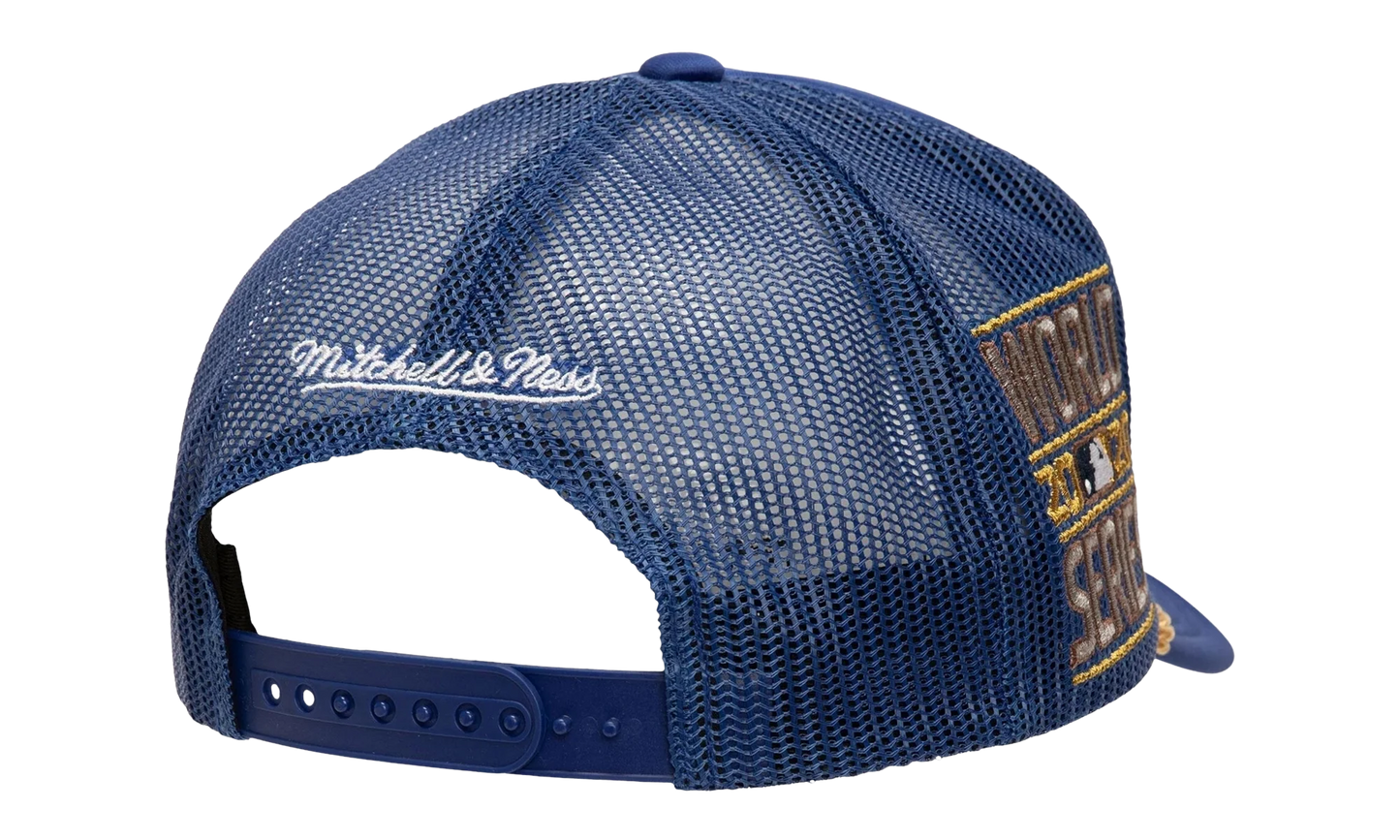 MLB Golden Champs Trucker Cap "Los Angeles Dodgers - Blue" HT9420 LADBLUE