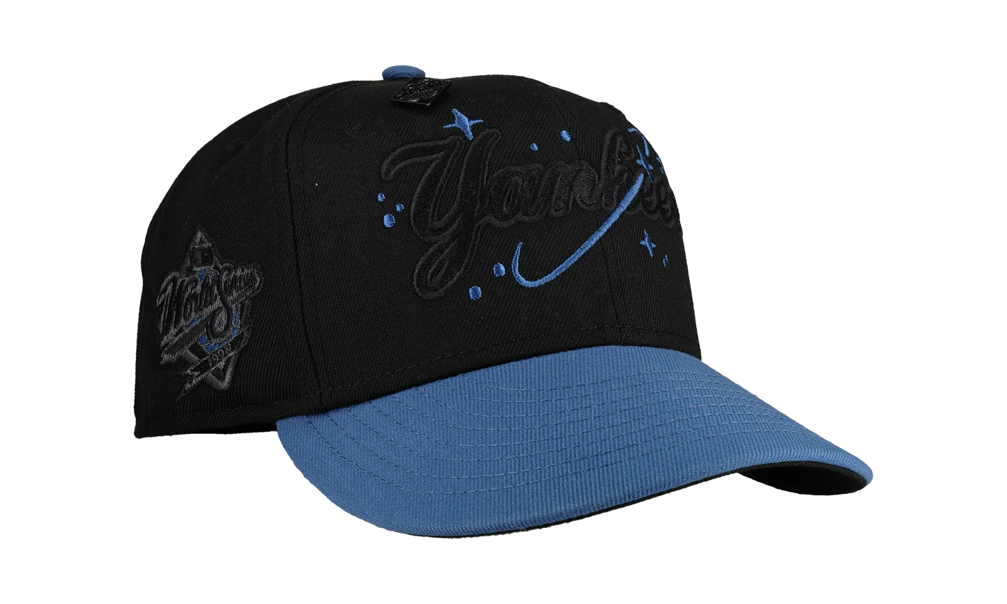 59FIFTY New York Yankees 1998 World Series Fitted Hat "Celestial Blackout" NE241