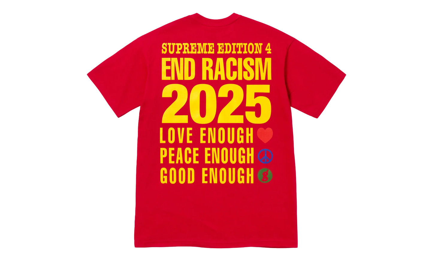 GOODENOUGH End Racism Tee "SS25 - Red" SU25523