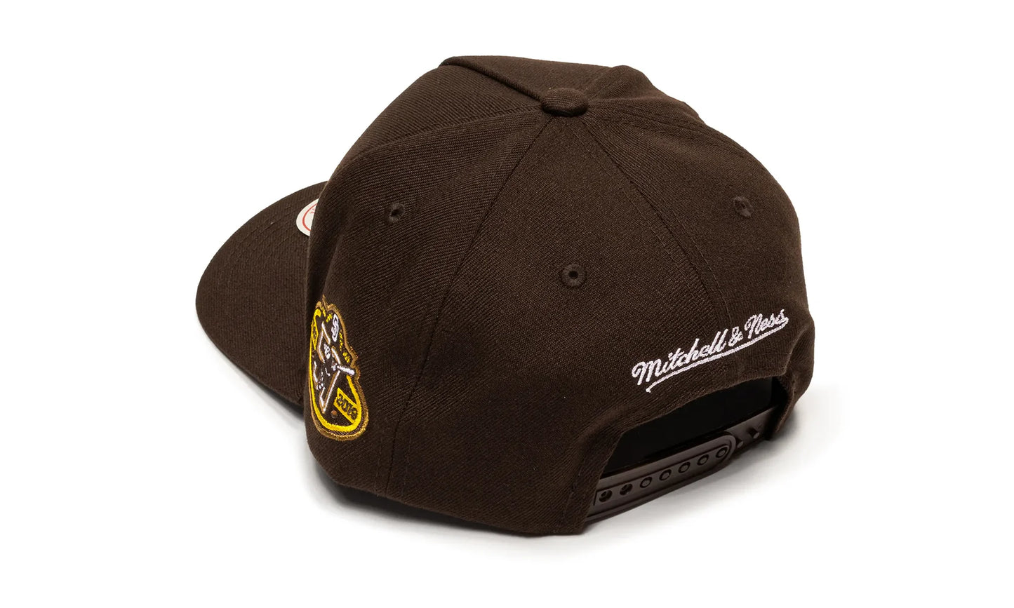 MLB All That Bling Pro Snapback Cap "San Diego Padres - Brown" HP13851 SDPBROW