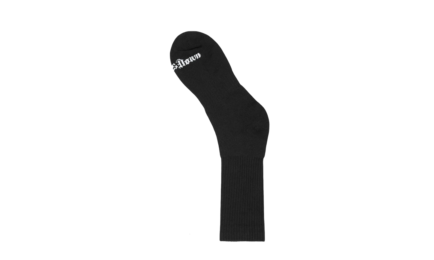 New Age Logo Socks "Black / Red" JUSC1TO5