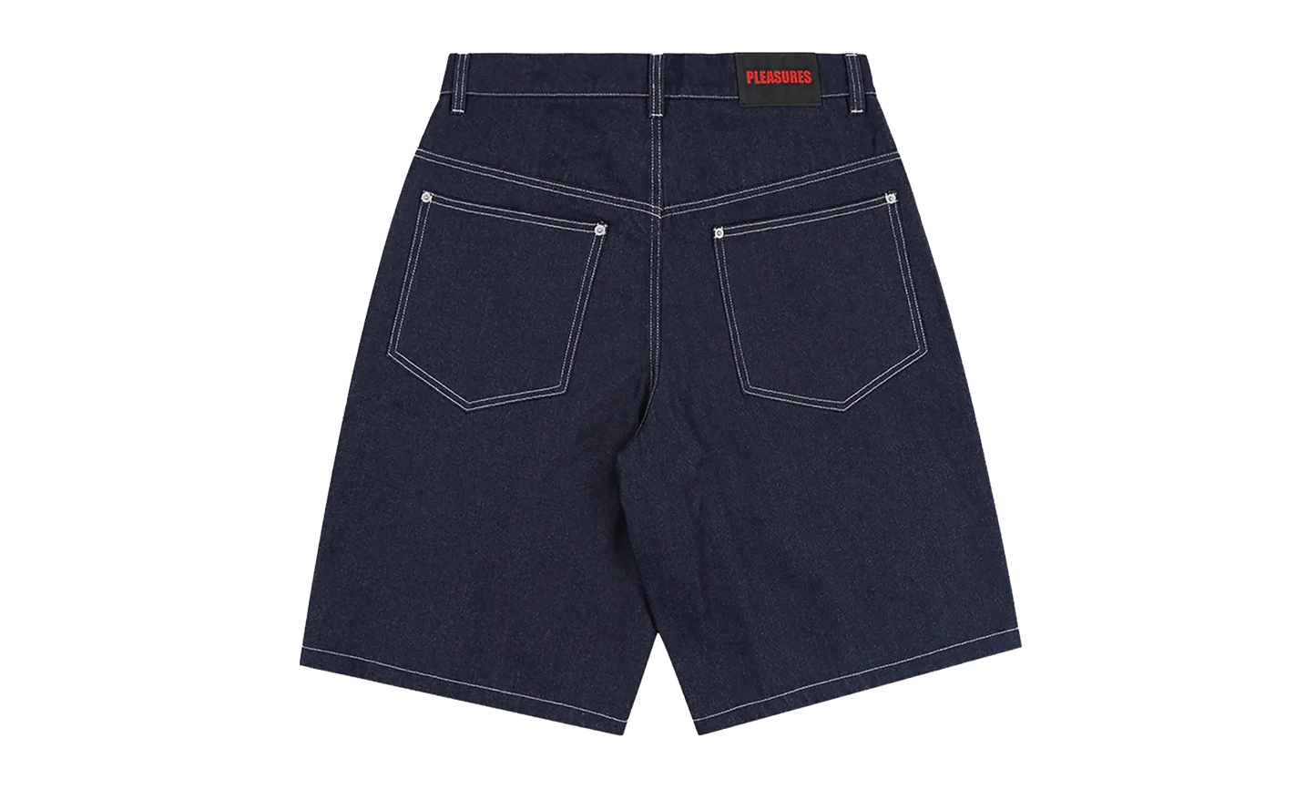 Skull Denim Jorts "Zero - Blue" P26SPZ007-RAW