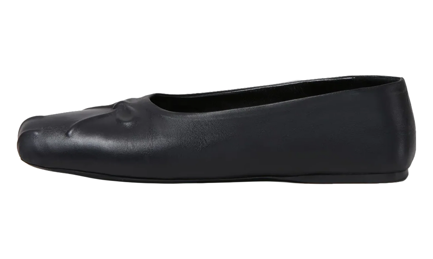 Nappa Leather Seamless Little Bow Ballet WMNS "Black" BAMS004700 P3628 00N99