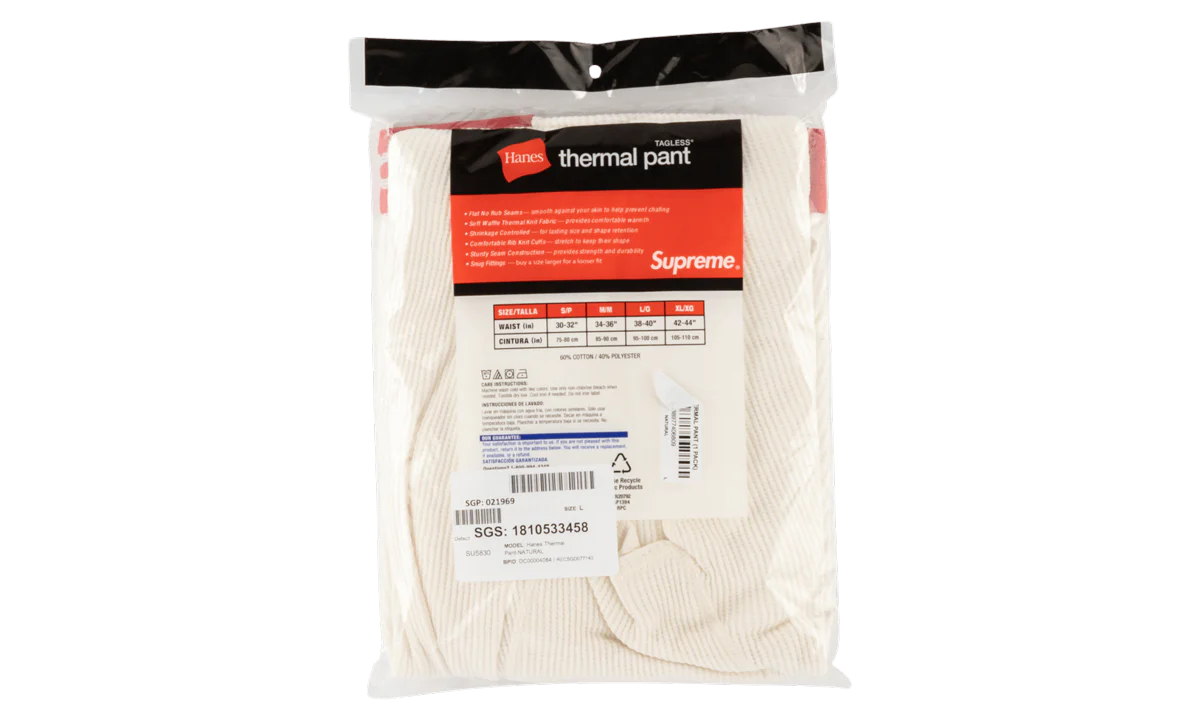 Hanes Thermal Pant (1 Pack) "FW18" SU5830