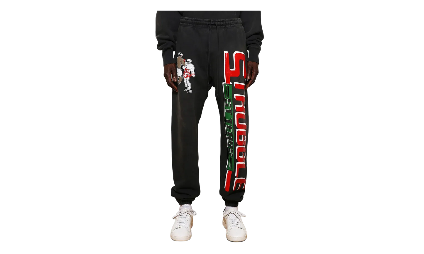 Denim tears Struggle Sweatpants "Black" SM YS8 0000 C04