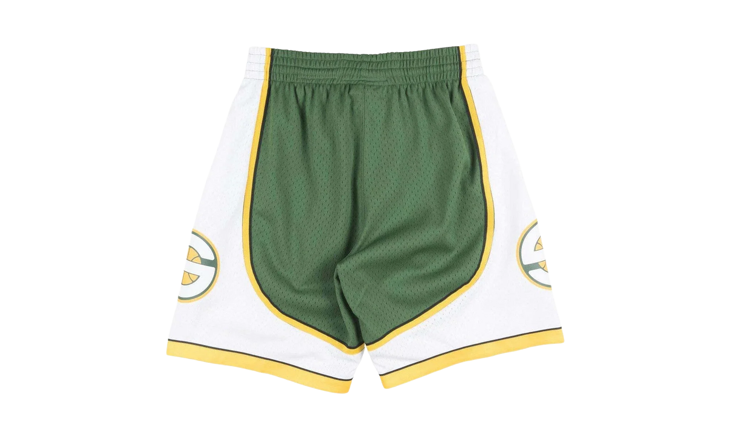 NBA Swingman Road Shorts "2007-08 Seattle SuperSonics - Dark Green" SMSHGS18254 SSUDKGN07