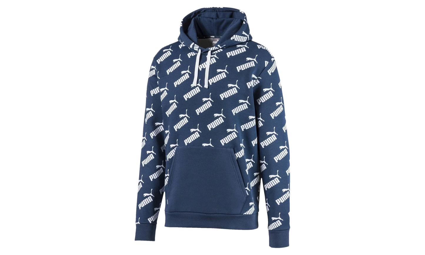 Amplified Fleece Hoodie "Dark Denim" 597247 43