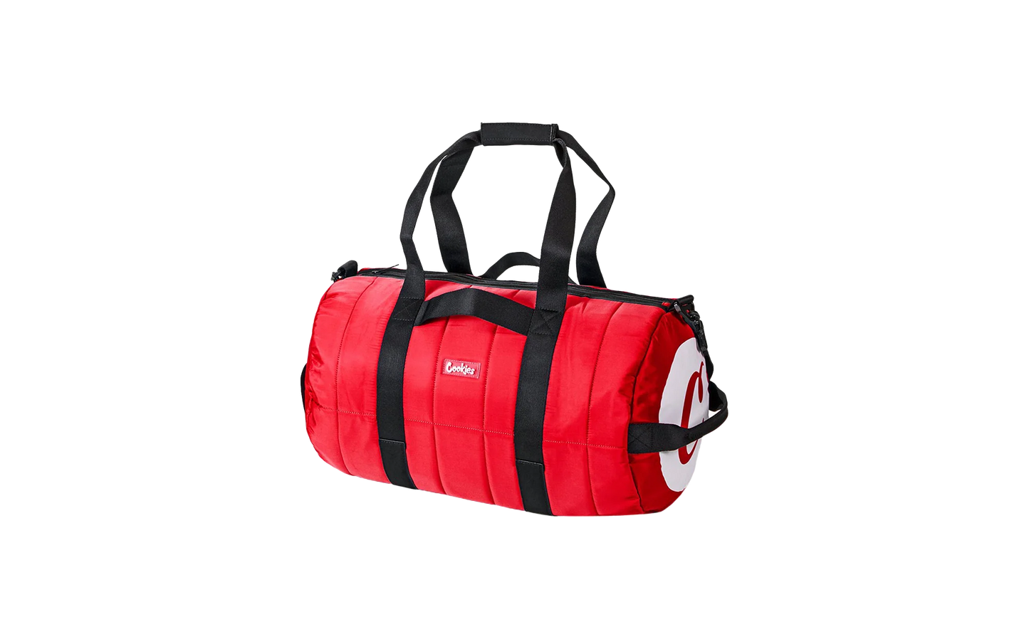 Apex Sofy Nylon Rubber Patch Logo Duffel Bag "Red" 1546A4417 RED