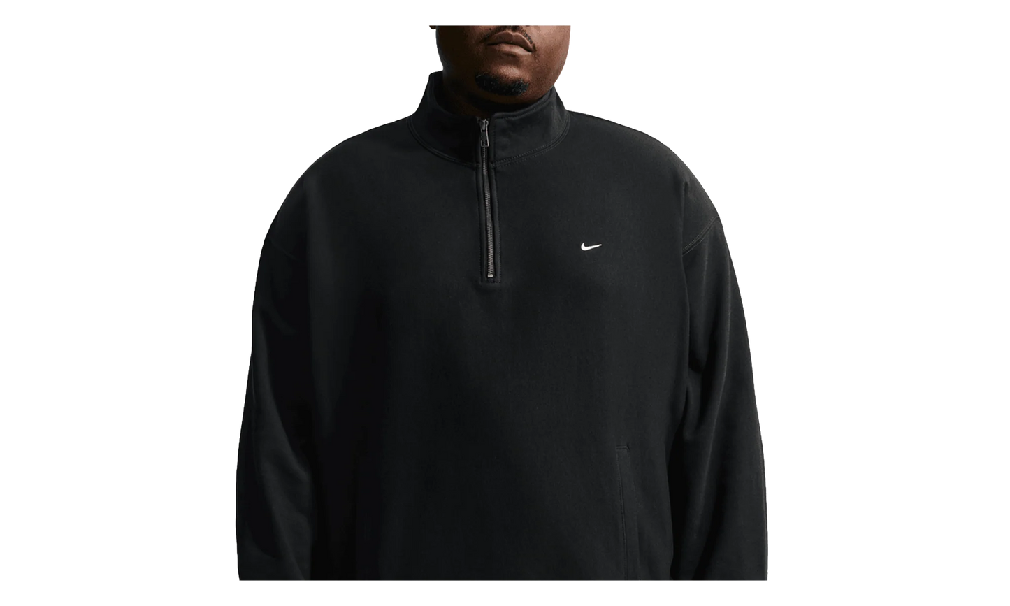 Solo Swoosh Full Zip Hoodie "Black / White" HV1094 010