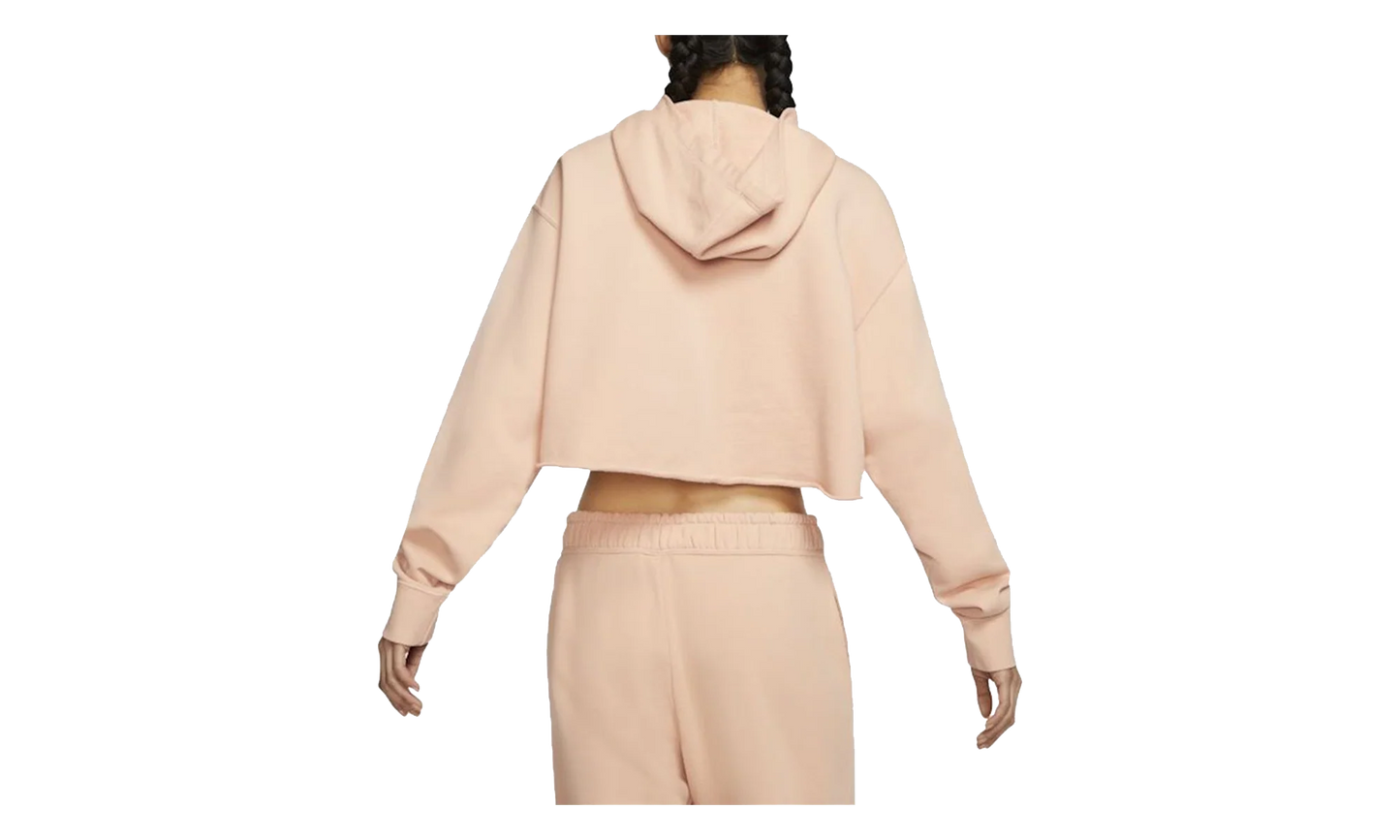 Sportswear Washed Pullover Hoodie WMNS "Light Pink" CJ4110 287