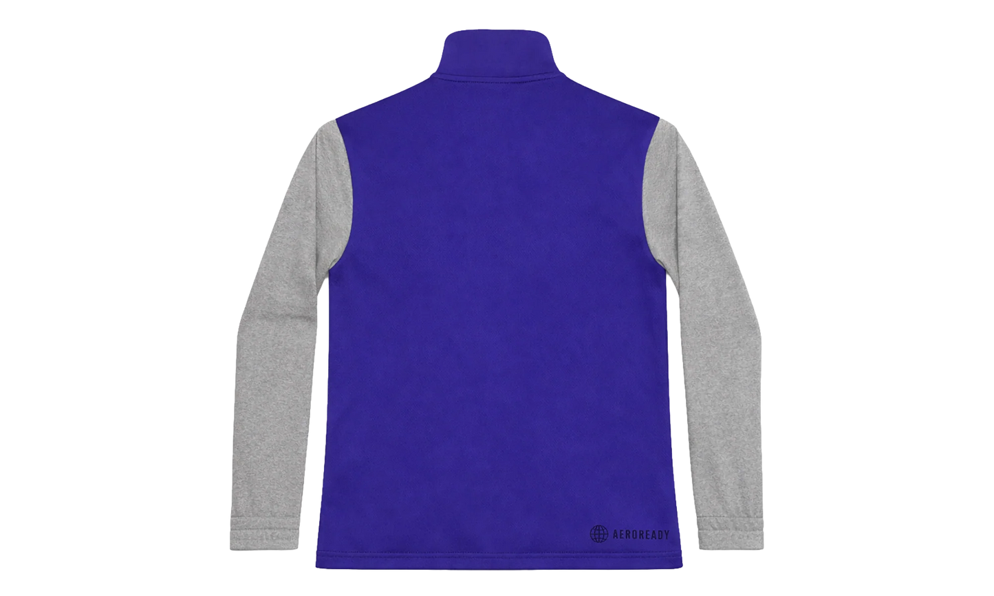 Team Issue 1/2 Zip Pullover "Blue / Grey" HI3133