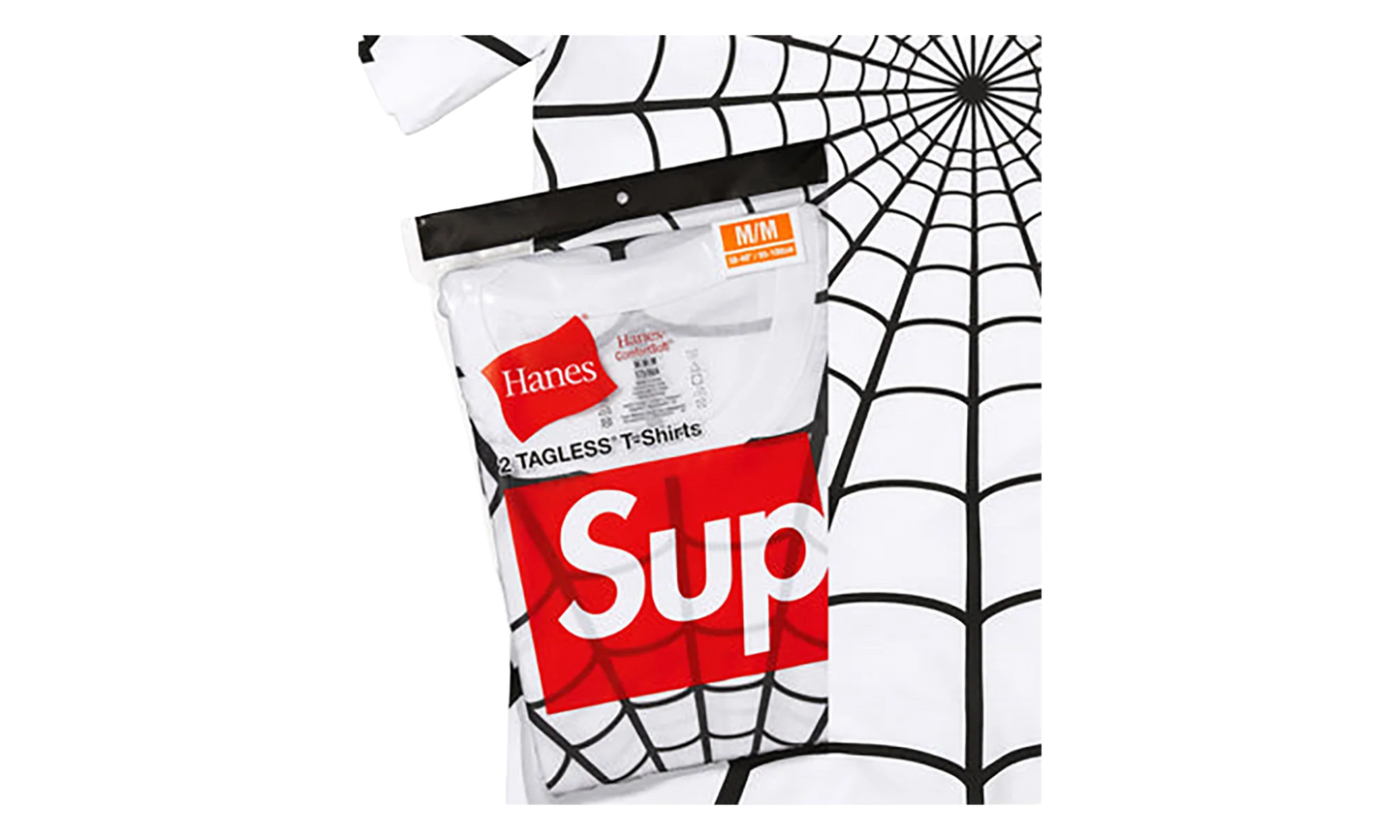Hanes® Spider-Man Tagless Tees (2 pack) "SS26 - White" SU27510