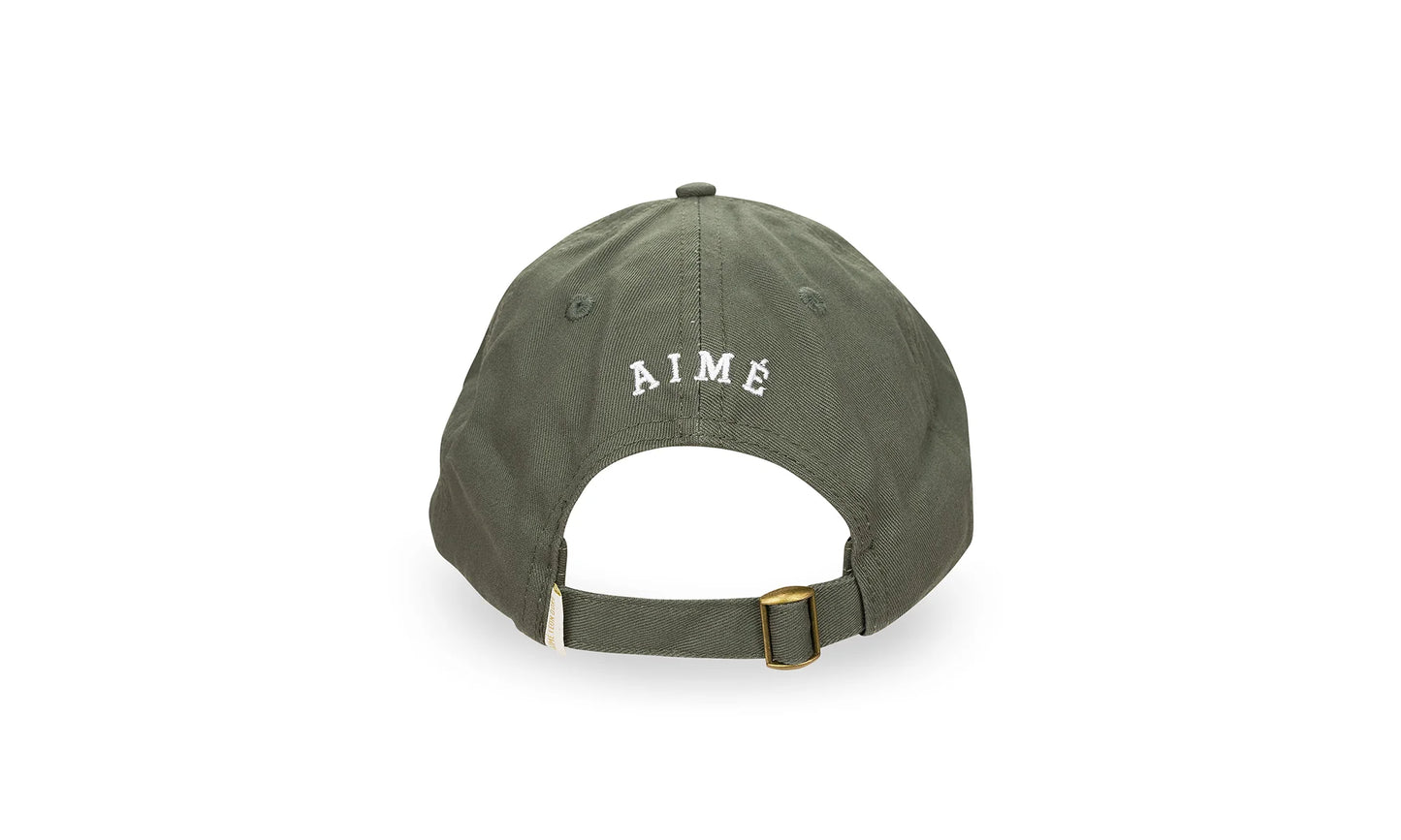 BRUSHED CREST HAT "GREEN" FW22AH067 DEEP DEPTHS