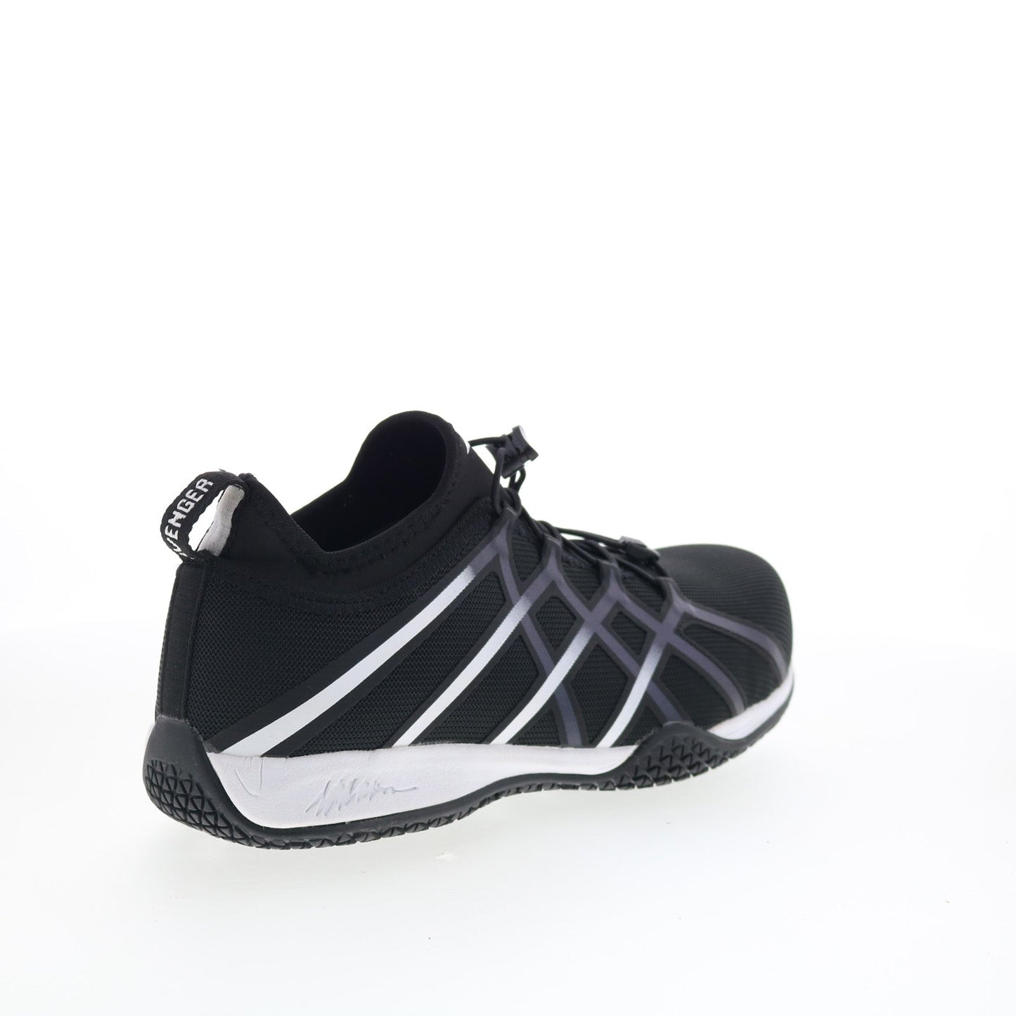 Avenger Hydro Carbon Toe Slip Resistant EH Mens Black Wide Mesh Work Shoes