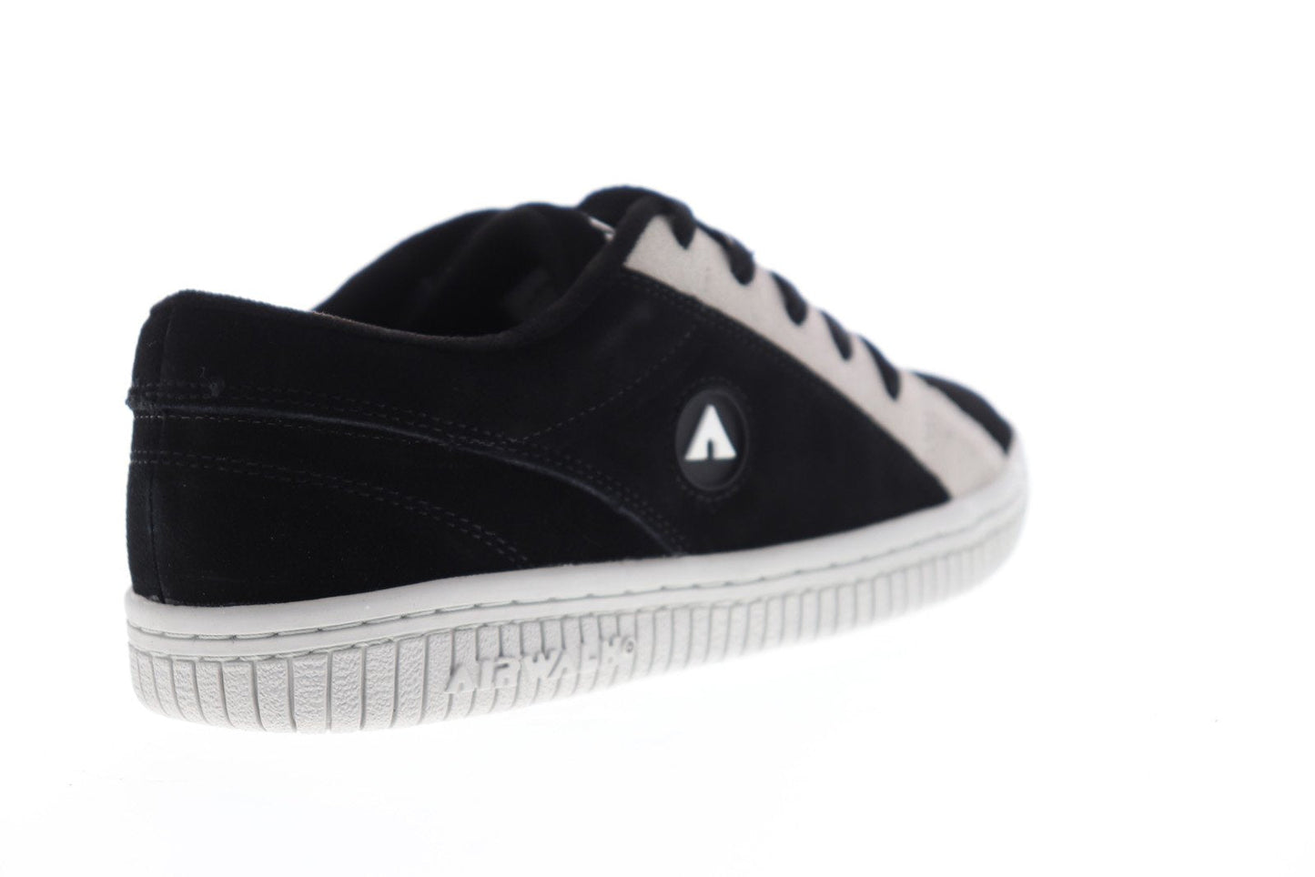 Airwalk Random AW19861-001 Mens Black Suede Surf Low Top Skate Sneakers Shoes