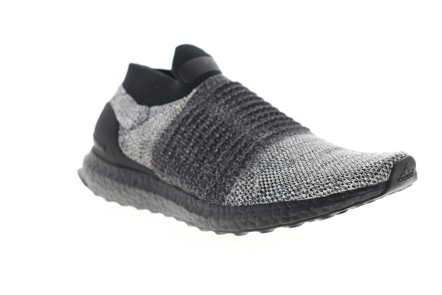 Ultraboost Laceless BB6137 Mens Black Canvas Athletic Running Shoes