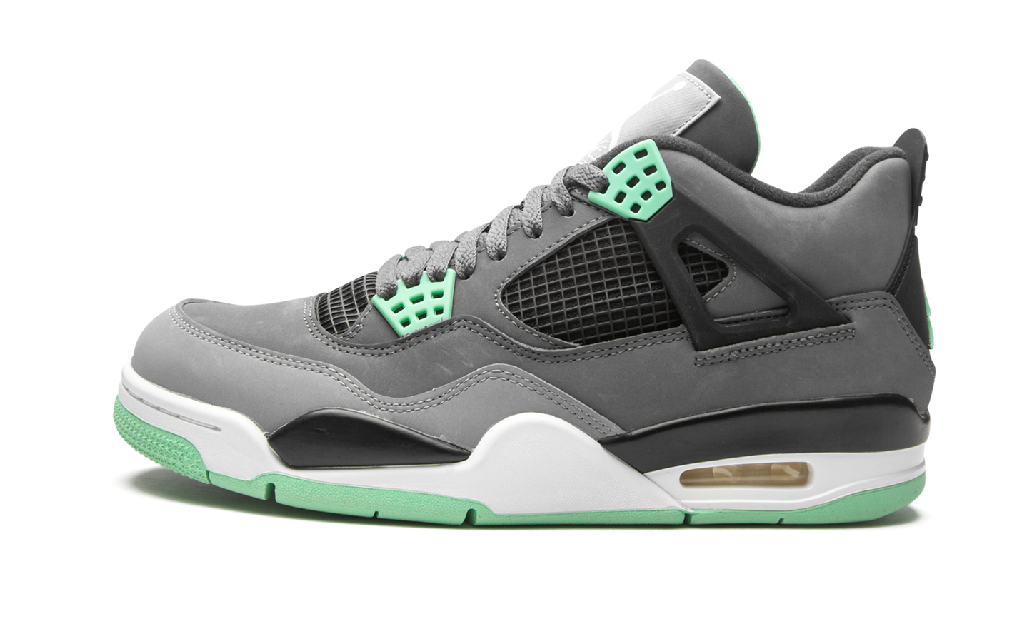 4 Retro "Green Glow" 308497 033