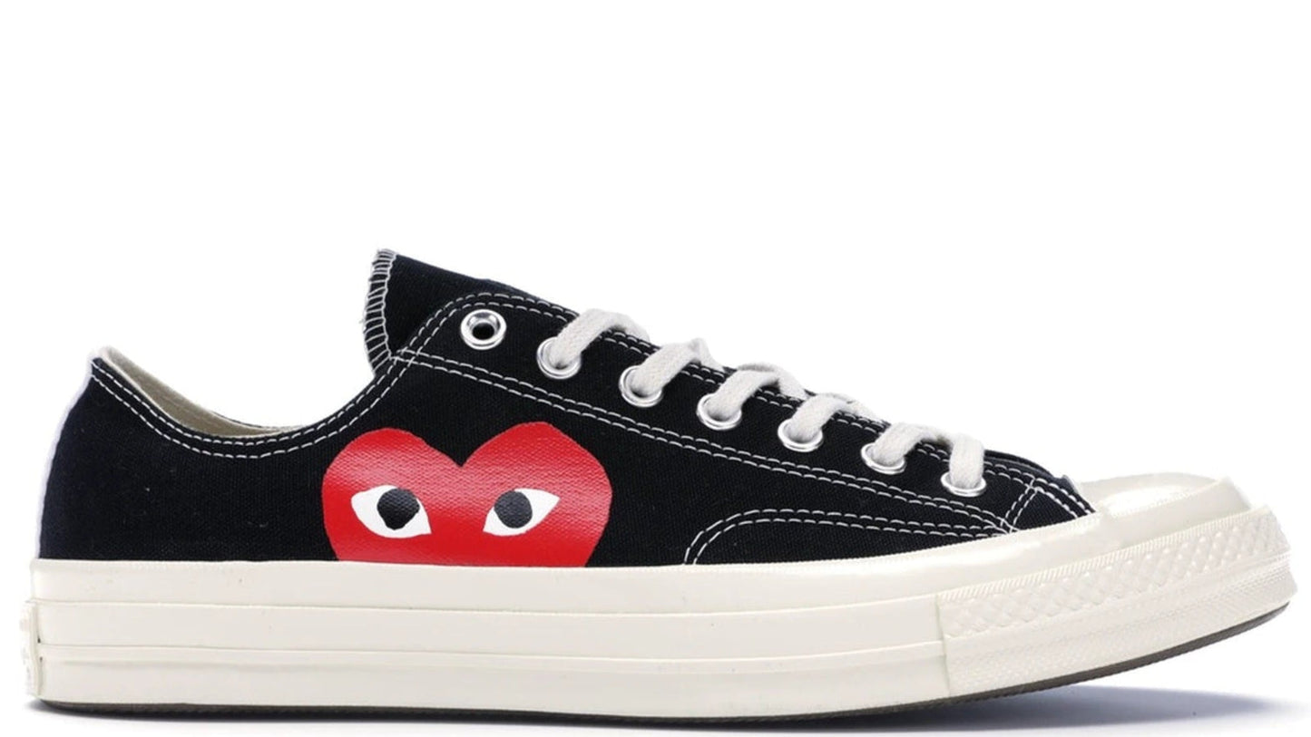 CDG x Chuck Taylor All-Star 70s Ox Comme des Garcons PLAY Black (UNISEX)