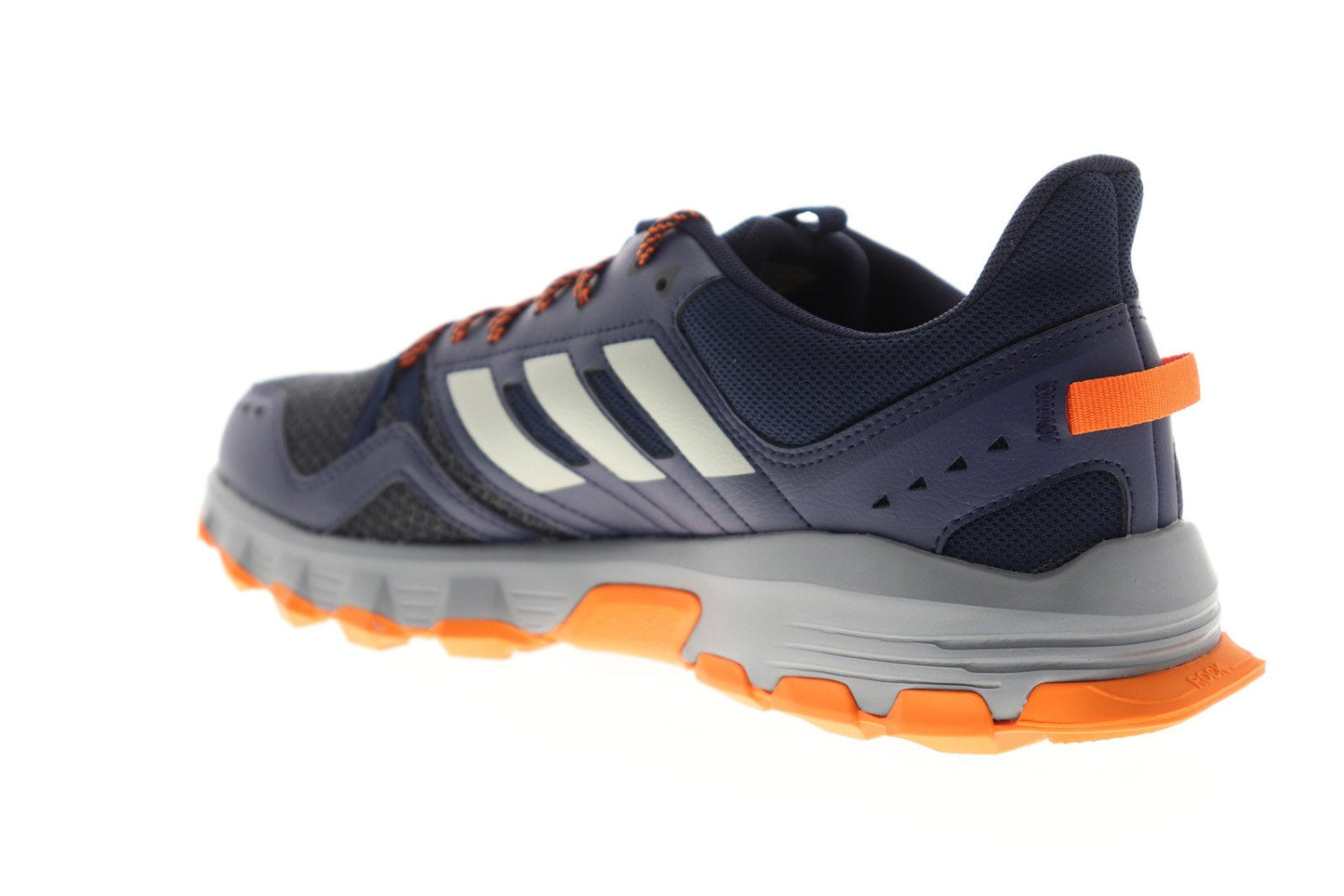 Rockadia Trail EE9557 Mens Blue Leather Low Top Athletic Hiking Shoes