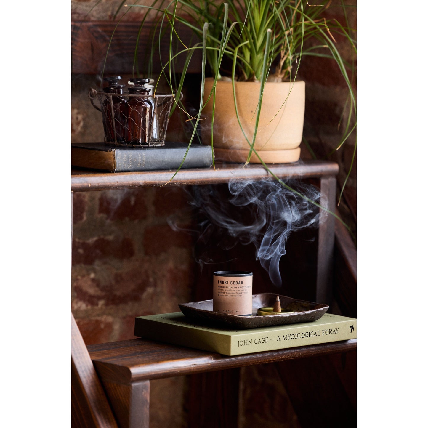 Enoki Cedar Incense Cones
