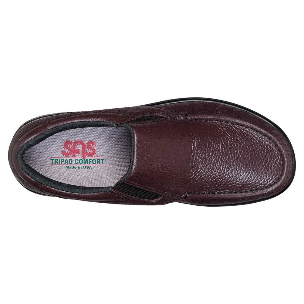 Men's Side Gore Slip On in Cordovan