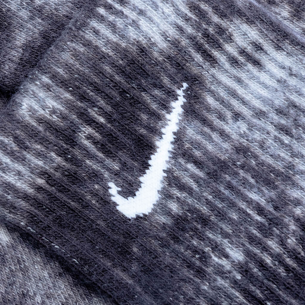 Everyday Plus Crew Socks - Black/Light Smoke Grey