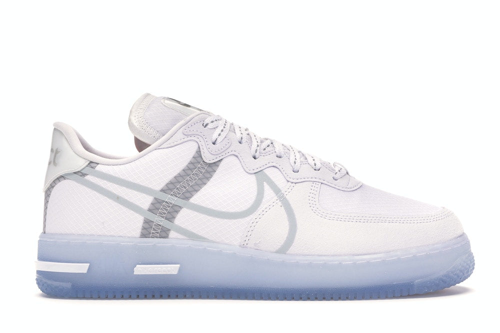 Air Force 1 React White Light Bone