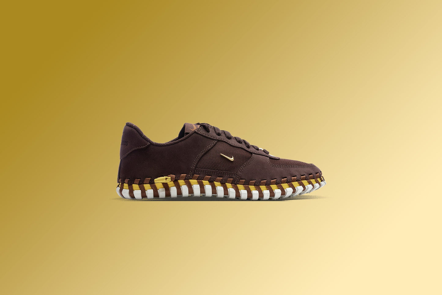 Jacquemus Force 1 Low LX SP - Earth/Metallic Gold/Blue Lightning
