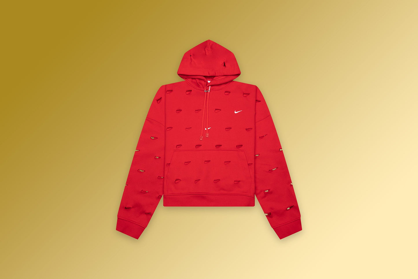 Jacquemus NRG HE Swoosh Hoodie - University Red