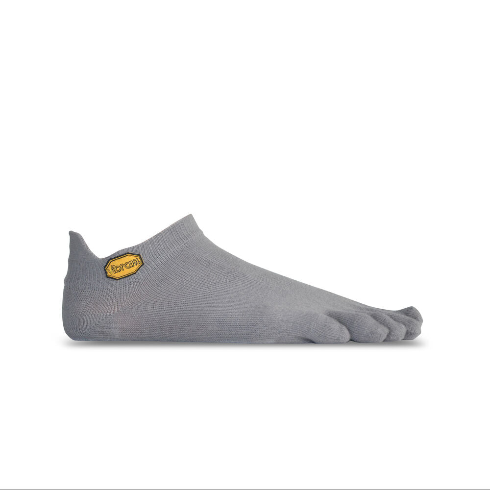 5Toe Athletic No Show Socks in Grey