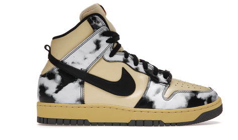Dunk High 1985 Black Acid Wash