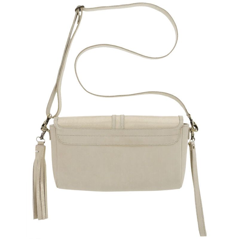 Seight Clutch Handbag in Soft Gold