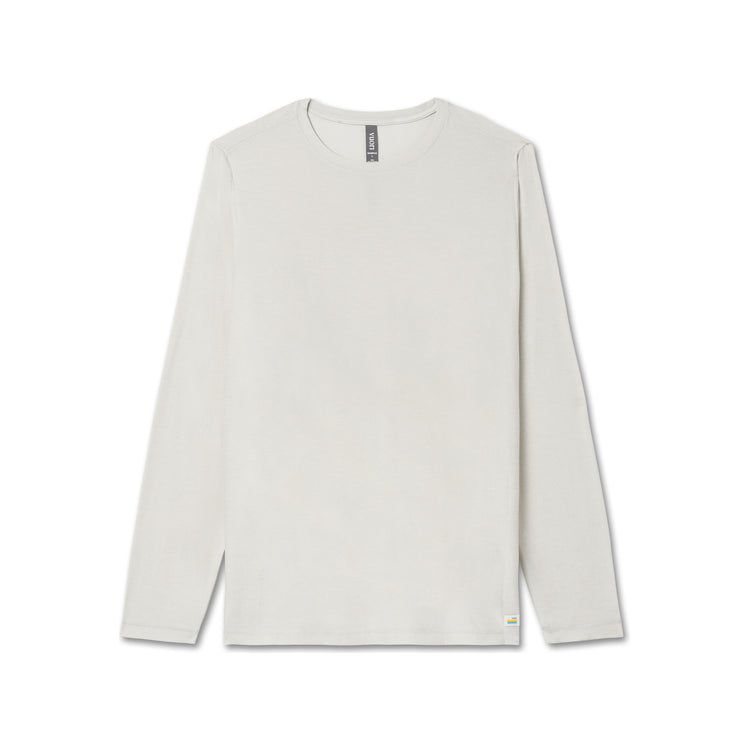 Men's Long Sleeve Strato Tech Tee in Salt Heather