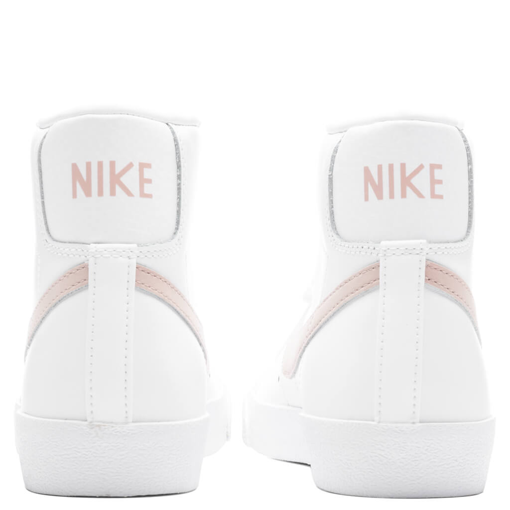 Women's Blazer Mid '77 - White/Pink Oxford
