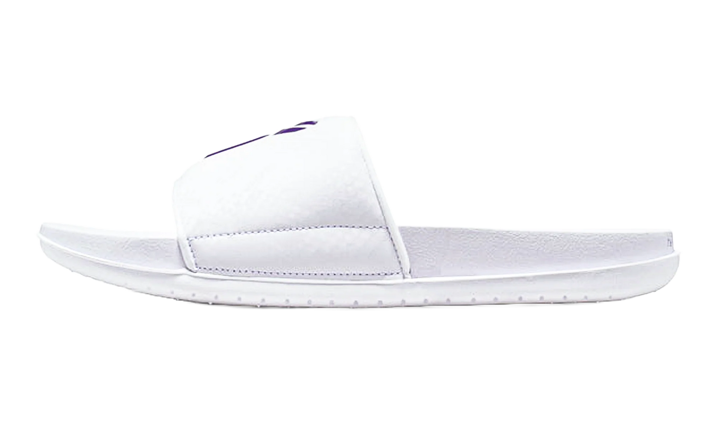Offcourt Slide "Kobe - White / Court Purple" IF2870 101