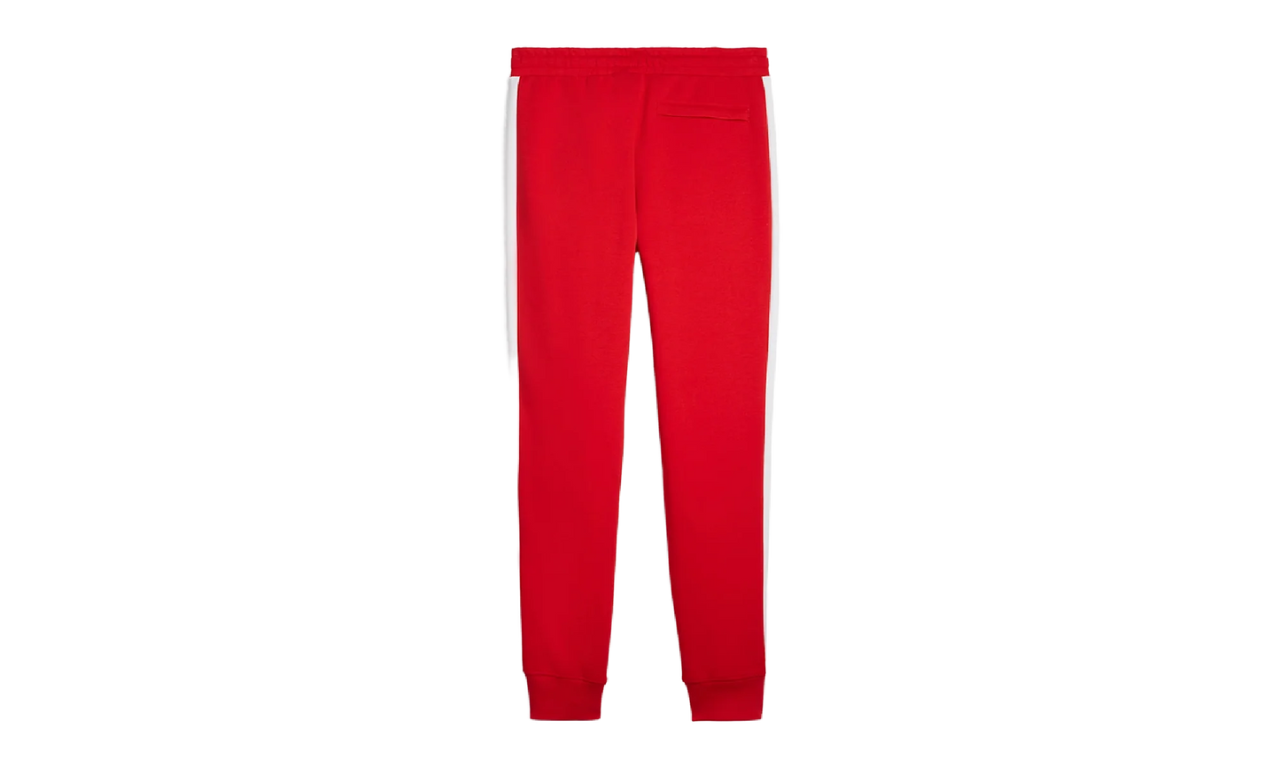 SCUDERIA FERRARI RACE ICONIC T7 TRACK PANTS "Rosso Corsa" 625199 02