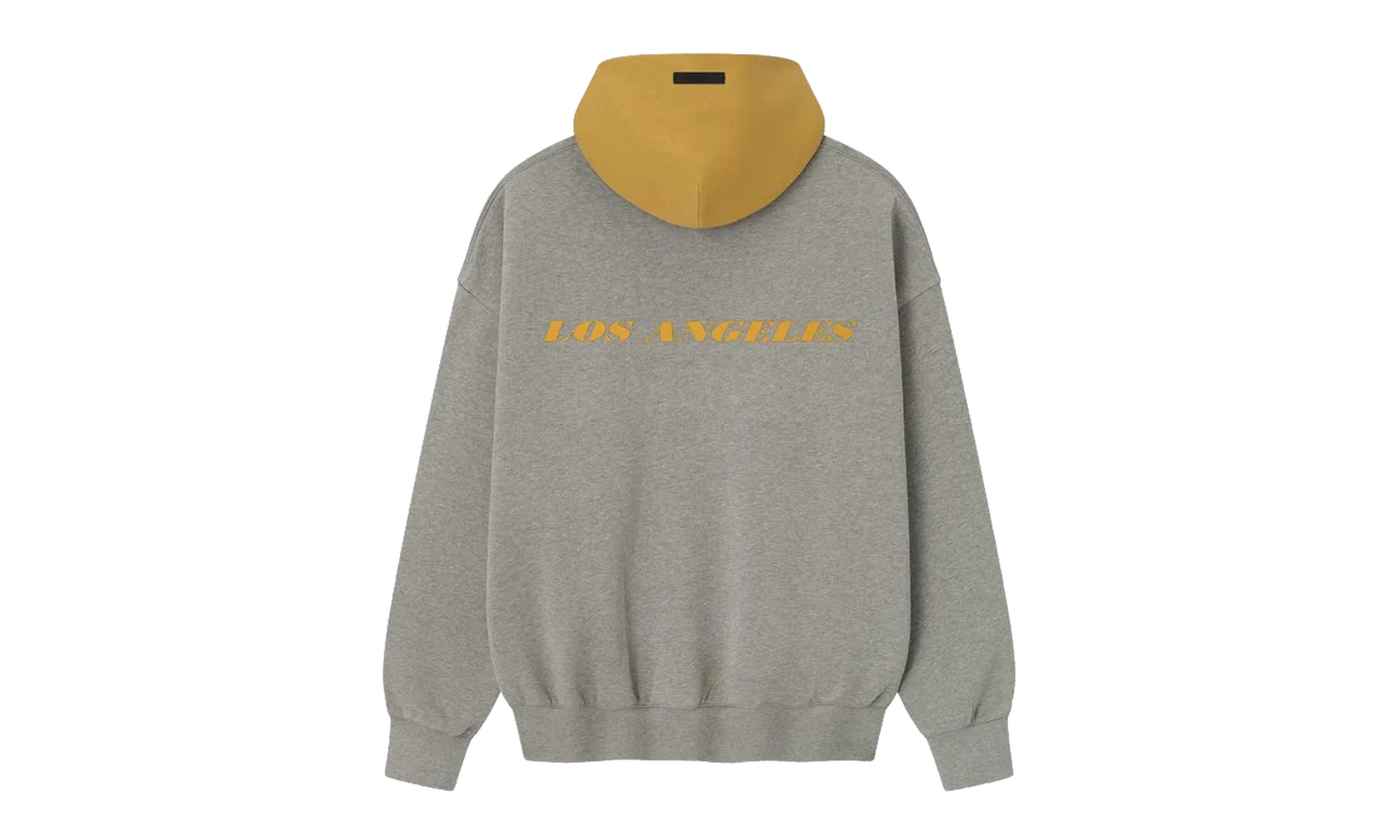 LAKERS SPORTS FIT HOODIE "CONCRETE HEATHER / CANYON" 192NB256405F