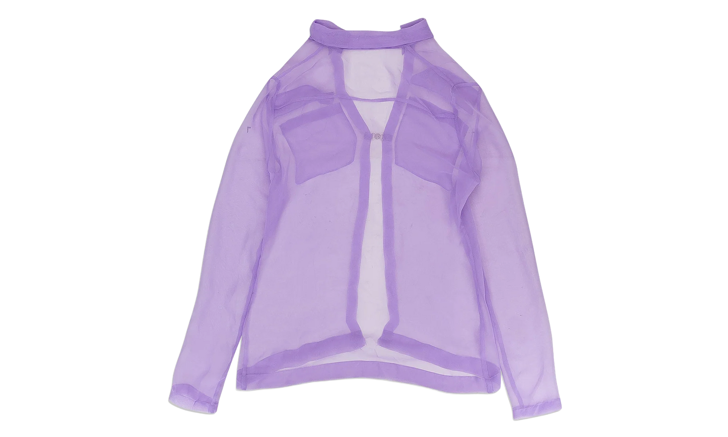 SEE-THROUGH BLOUSE "Lilac" 95 OKO 0004